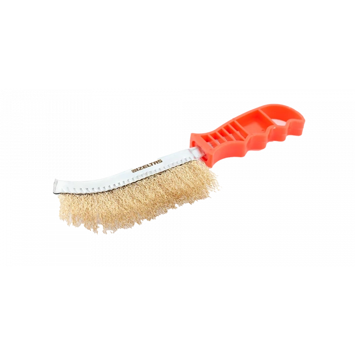 İzeltaş Kıvrık Uçlu Fırça Plastik Saplı 270 Mm