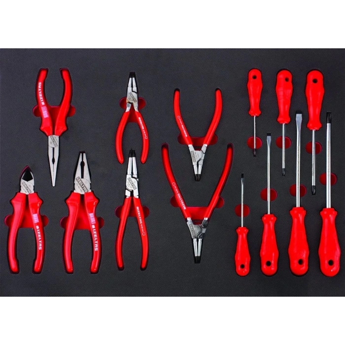 İzeltaş Premium Serisi Dolap 3. Çekmece İçi 14 Parça