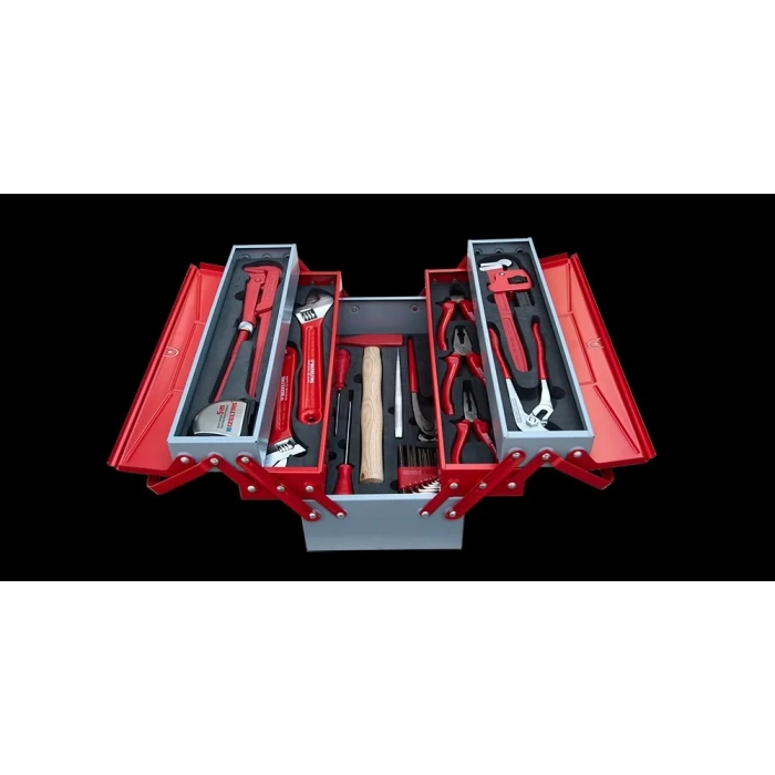 İzeltaş Tesisatçı Takım Çantası 5 Gözlü 28 Parça