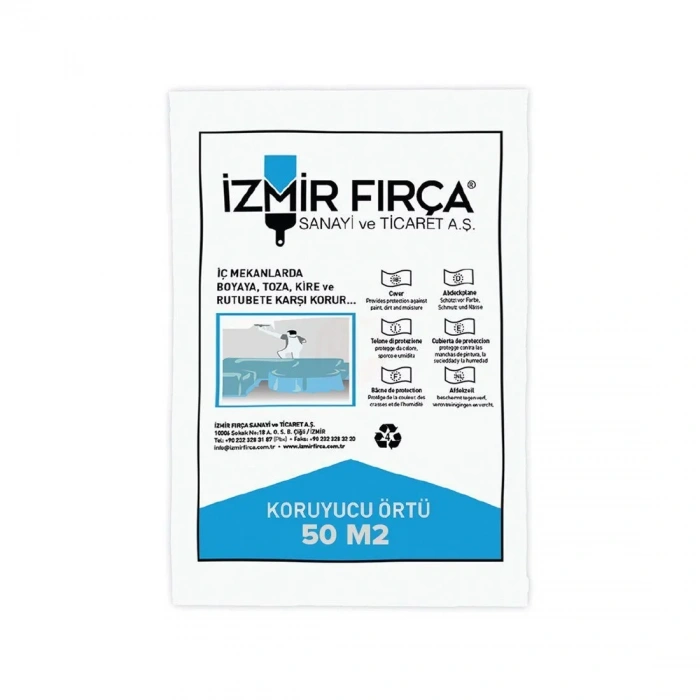 İzmir Fırça Koruyucu Örtü 50 Metrekare - 010277