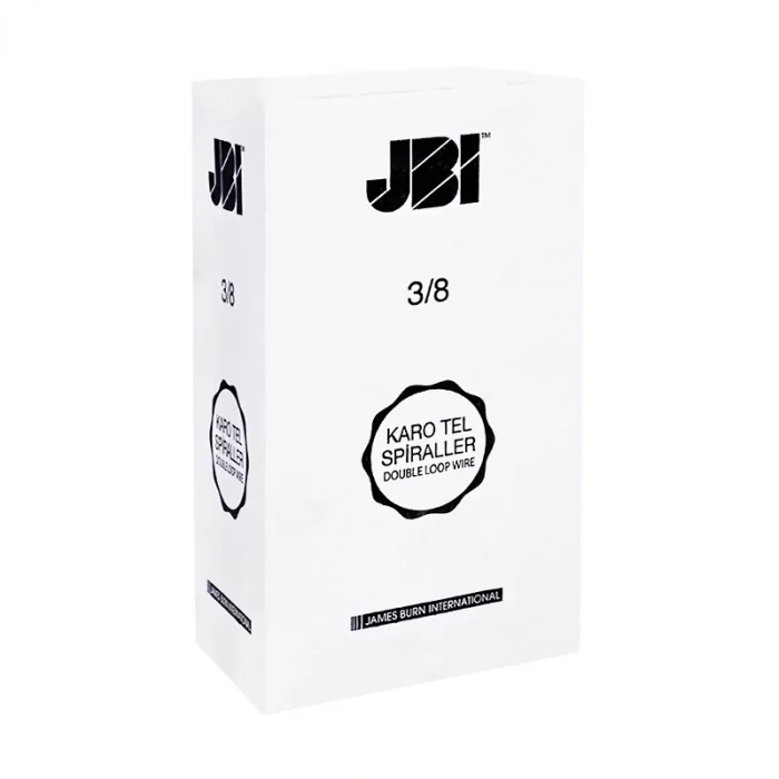 Jbi Karo Tel Spiral 3/8 45-60 Sayfa Beyaz 100lü