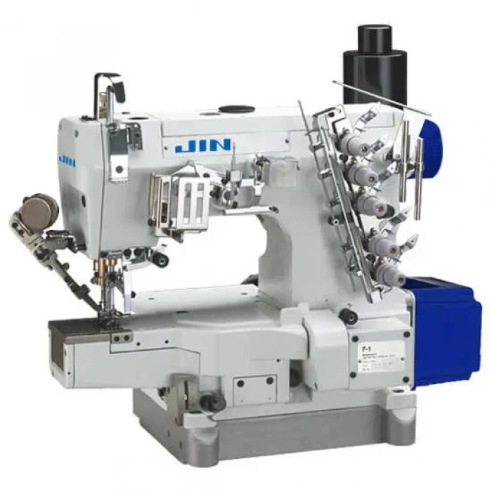 Jin F1c-u356-sn Direct Drive, Elektronik, Burunlu, Karyokalı Manyetik İplik Kesmeli Ve Ayak Kaldırmalı, Reçme Makinesi