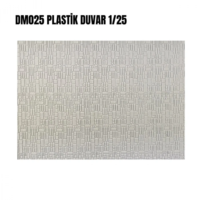 Jordania Plastik Duvar Beyaz A4 1/25