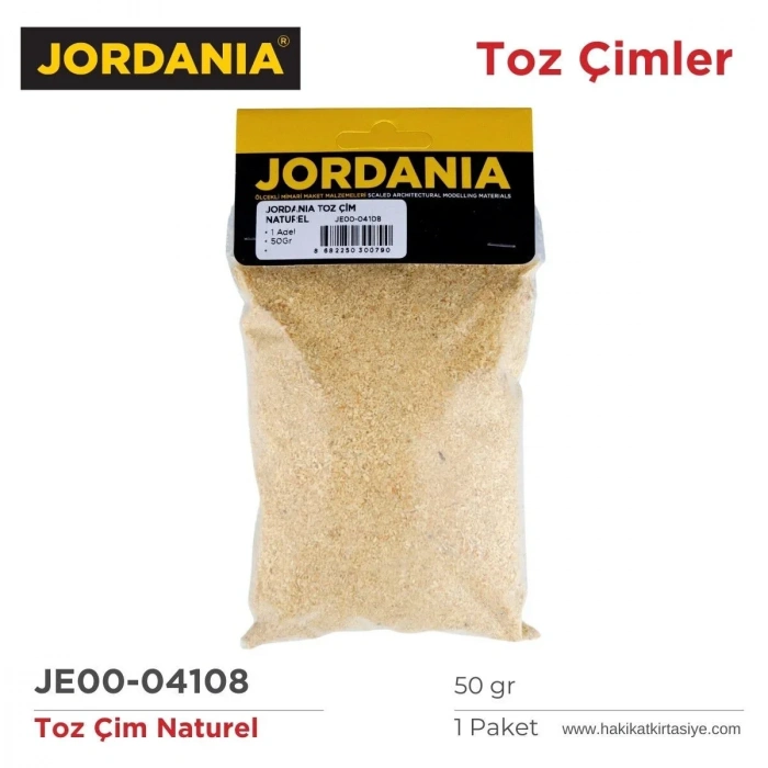 Jordania Toz Çim Naturel 50gr
