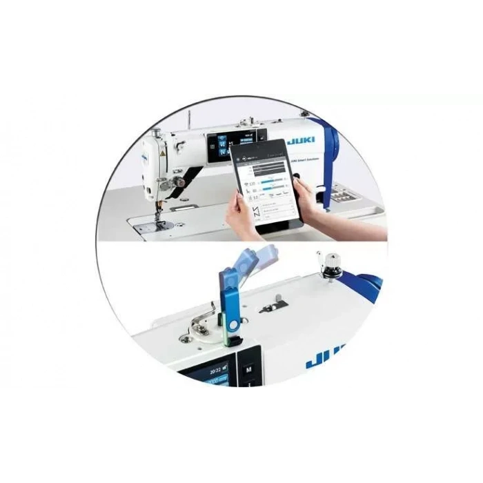 Juki DDL-9000C-SMSNB-AK154/SC951 Digital Teknoloji, Direct Drive, Yüksek Devirli, Çift Step Motor Transport Sistemli, Ultra Kısa İplik Kesmeli, Düz Dikiş Makinası