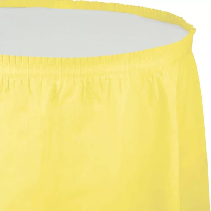 Kanarya Sarısı Masa Eteği 74 X 426 Cm