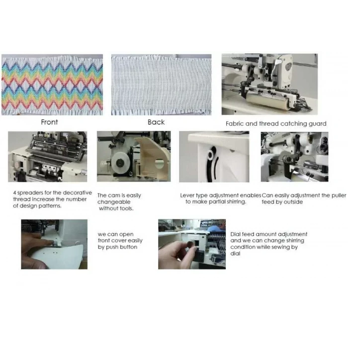 Kansai Special Nb-1433-pssm-et 33 İğne Zincir Dikiş Gipe Lastik Makinası