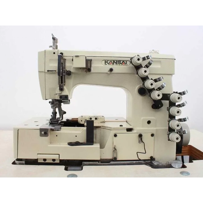 Kansai W-8103-ıs 2 İğne 3 İplik Dikiş Makinası