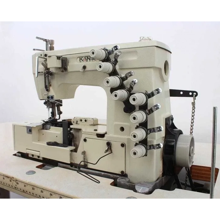 Kansai W-8103-IS 2 İğne 3 İplik Dikiş Makinası