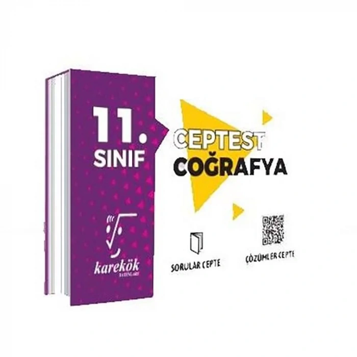 Karekök  11. Sınıf Cep Test Coğrafya