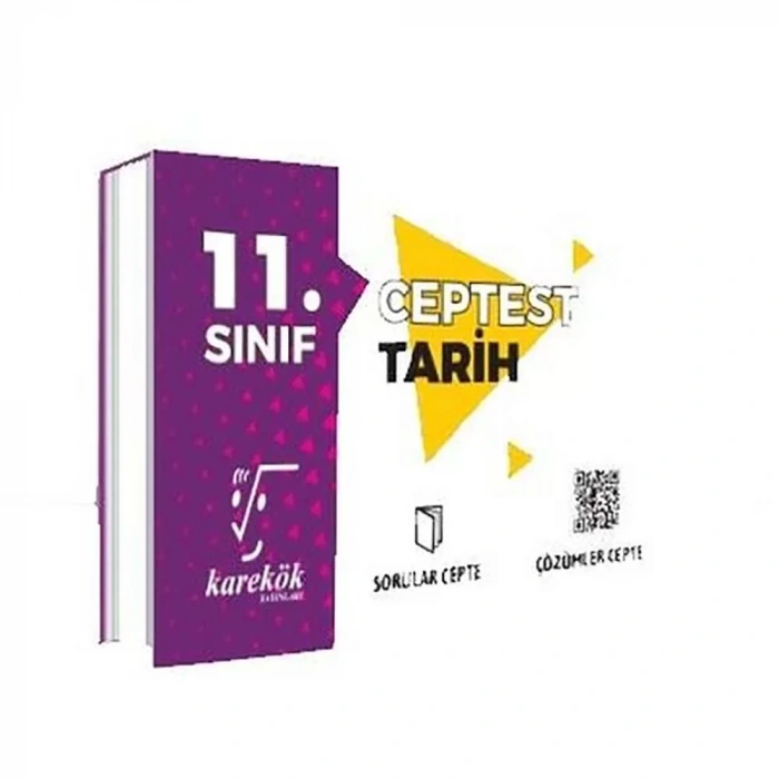 Karekök  11. Sınıf Cep Test Tarih