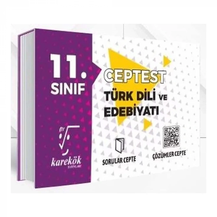 Karekök  11. Sınıf Cep Test Türk Dili Ve Edebiyatı