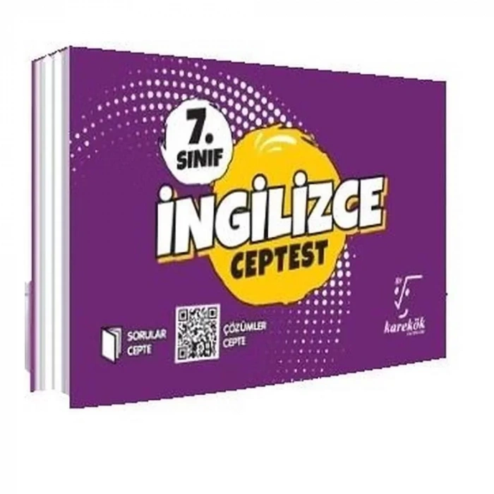 Karekök  7. Sınıf Cep Test İngilizce