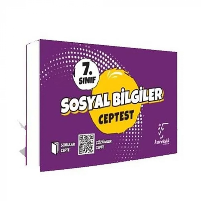 Karekök  7. Sınıf Cep Test Sosyal Bilgiler