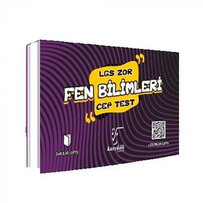 Karekök  8. Sınıf Lgs Cep Test Fen Bilimleri Zor