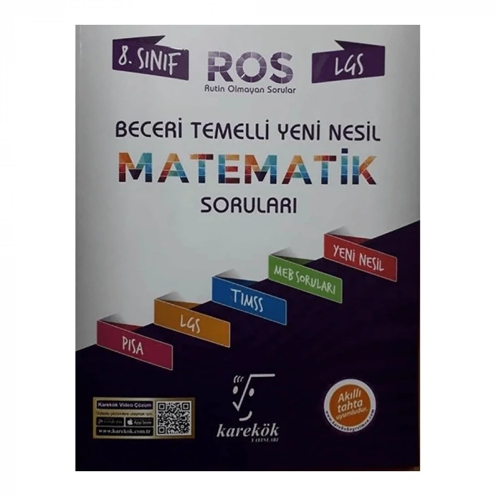 Karekök  8. Sınıf LGS ROS Matematik Soruları