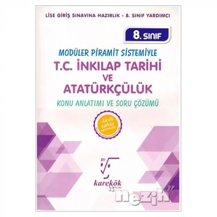 Karekök  8. Sınıf T.C. İnkılap Tar. Mps  Konu Anlatımlı Soru Çözümlü