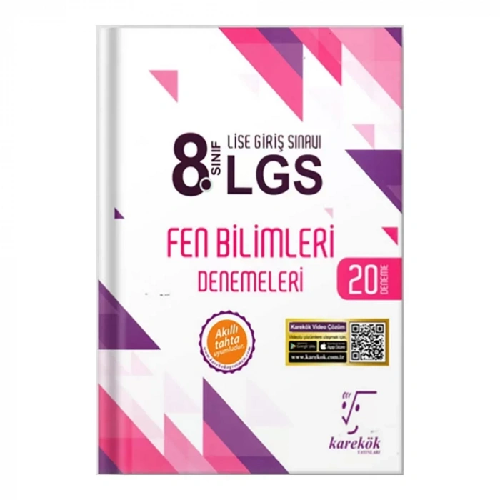 Karekök 8.sınıf Lgs Fen Bilgisi Denemeleri 20 Deneme