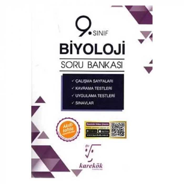 Karekök  9. Sınıf Biyoloji Soru Bankası
