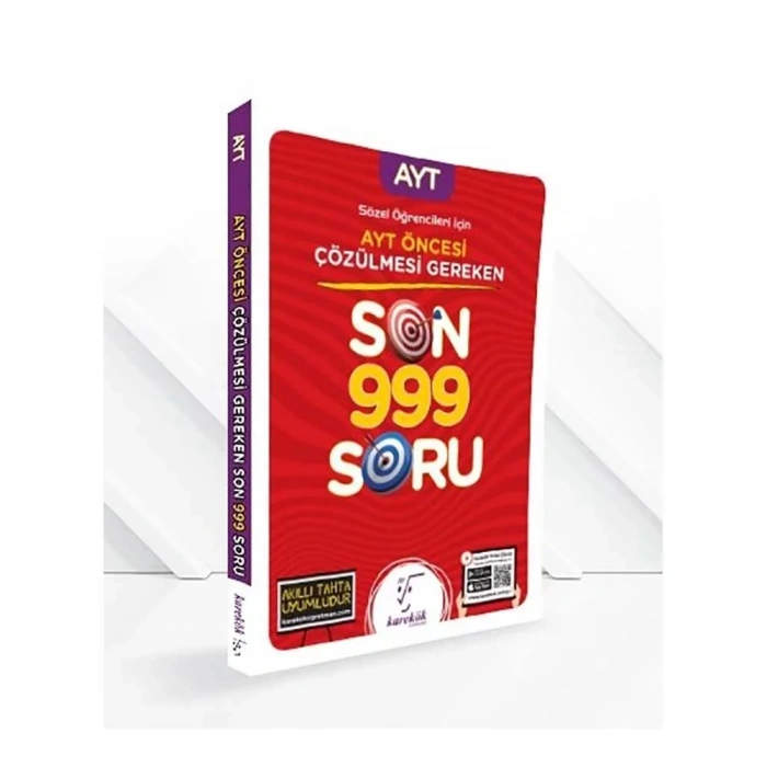 Karekök AYT Den Önce Çözülmesi Gereken Son 999 Soru(Sözel)