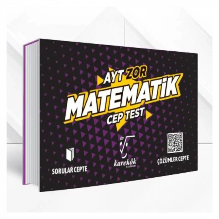 Karekök Ayt Matematik Cep Test Zor