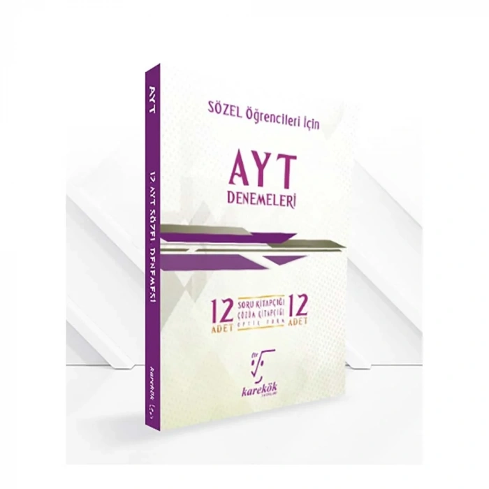 Karekök  Ayt Sözel 8’li Deneme