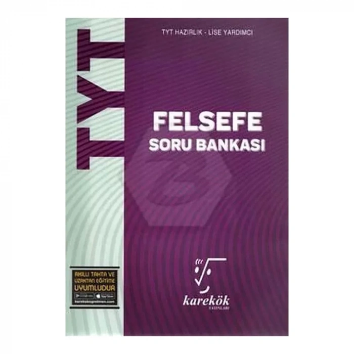 Karekök  TYT Felsefe Soru Bankası - Lise Yardımcı