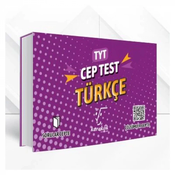 Karekök Tyt Türkçe Cep Test