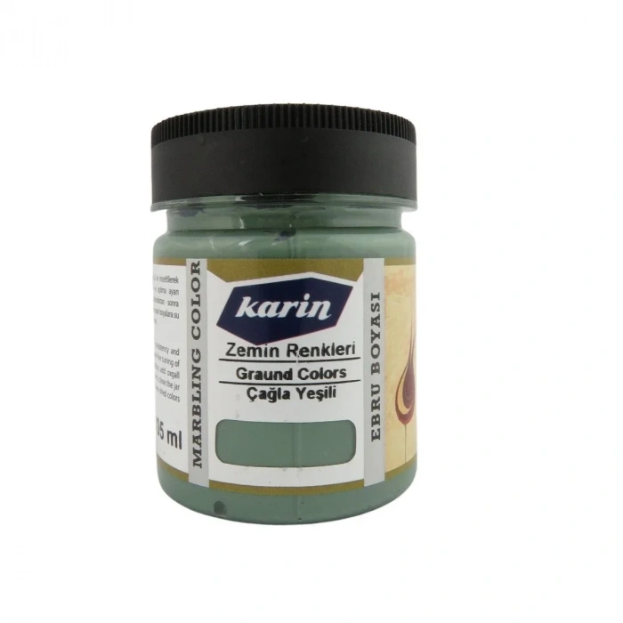 Karin Ebru Boyası 105ml Zemin Renkleri 905 Çağla Yeşili