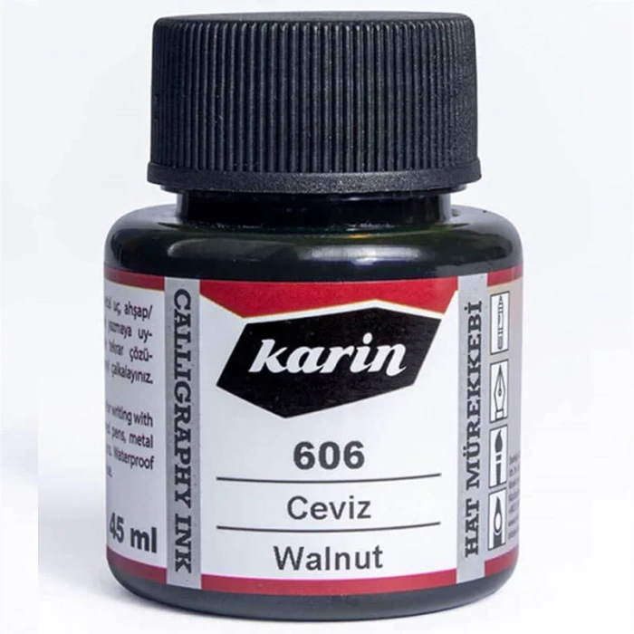 Karin Hat Mürekkebi Ceviz 45ml