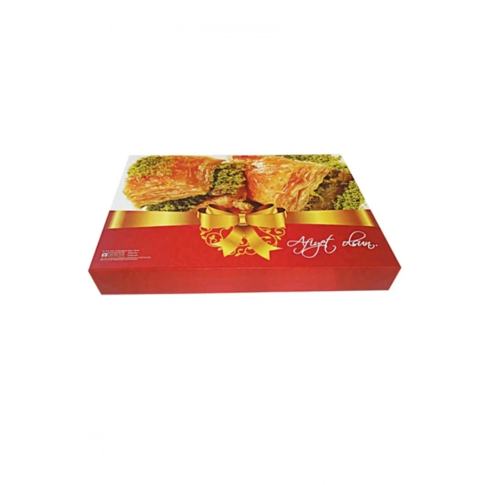 Karton Baklava Kutusu 1000gr 100 Adet.
