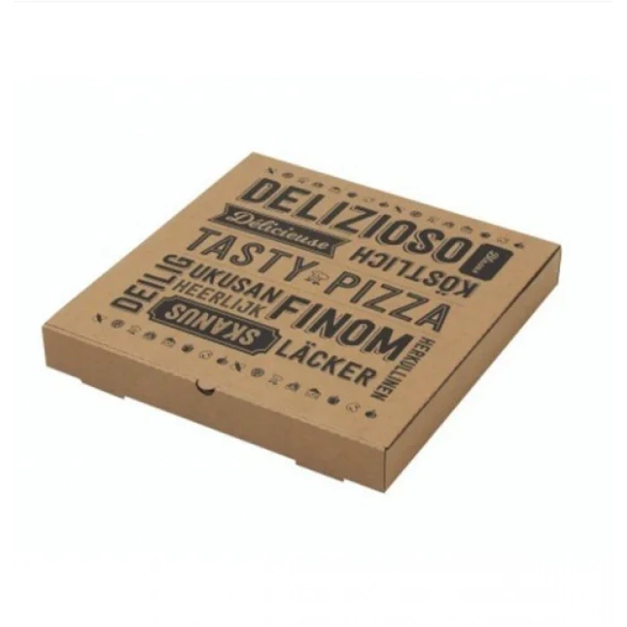 Karton Pizza Kutusu 45x45 cm ( 50 Adet )