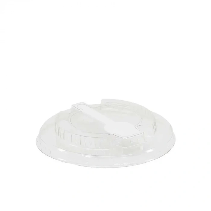 Kaşıklı Karton Dondurma Kasesi Kapağı 230 Cc - 1000 Adet