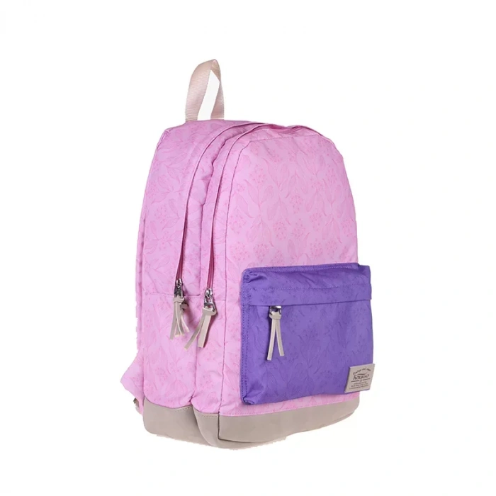 Kaukko K1338 Wıchlıght Sırt Çantası Pınk Flowers