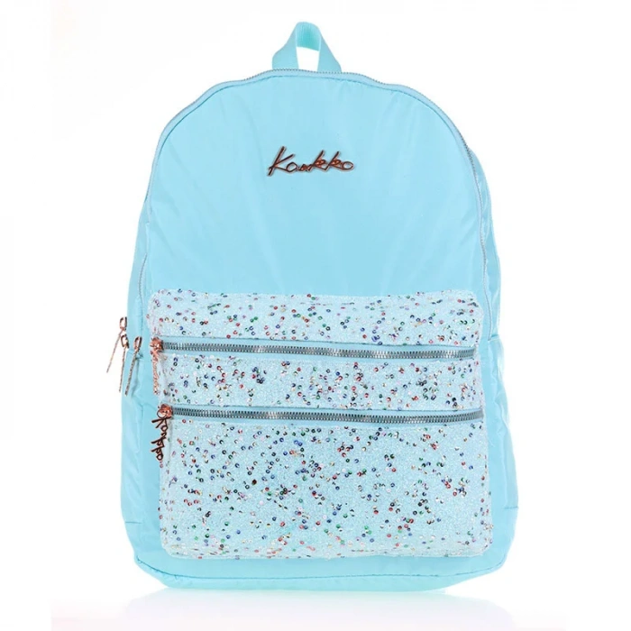 Kaukko K1547 Magıc Dreams Sırt Çantası Taşlı Pullu Turkuaz