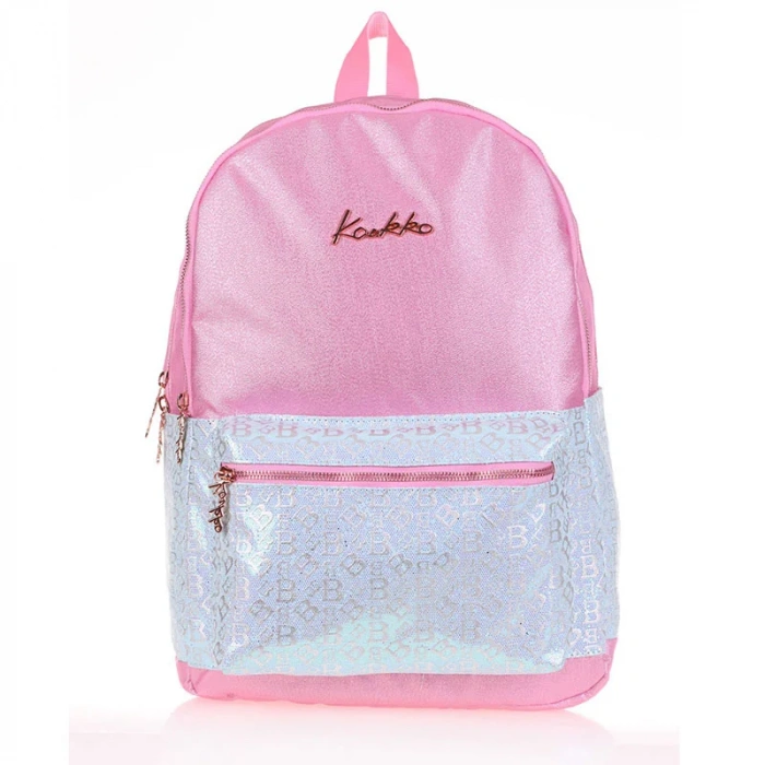Kaukko K1576 Amazıng Sırt Çantası B Letter Pembe