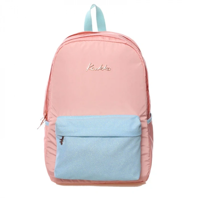 Kaukko K1577 Amazıng Sırt Çantası Simli Somon