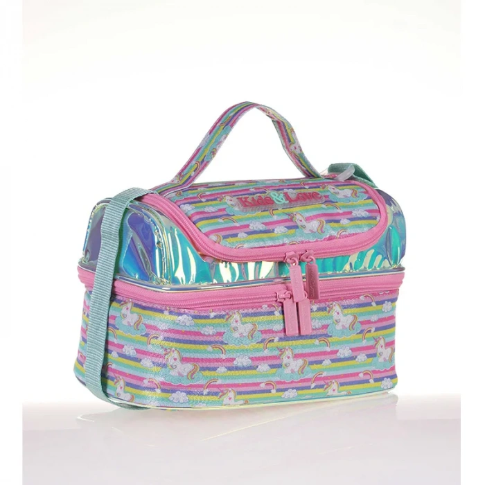 KAUKKO L7065 KIDS&amp;LOVE UNICORN BESLENME ÇANTASI