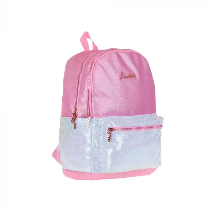 Kaukko Sırt Çantası Amazing B Letter-Pembe