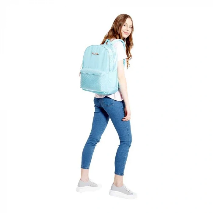 Kaukko Sırt Çantası Bright Kapitone-Turkuaz K1515