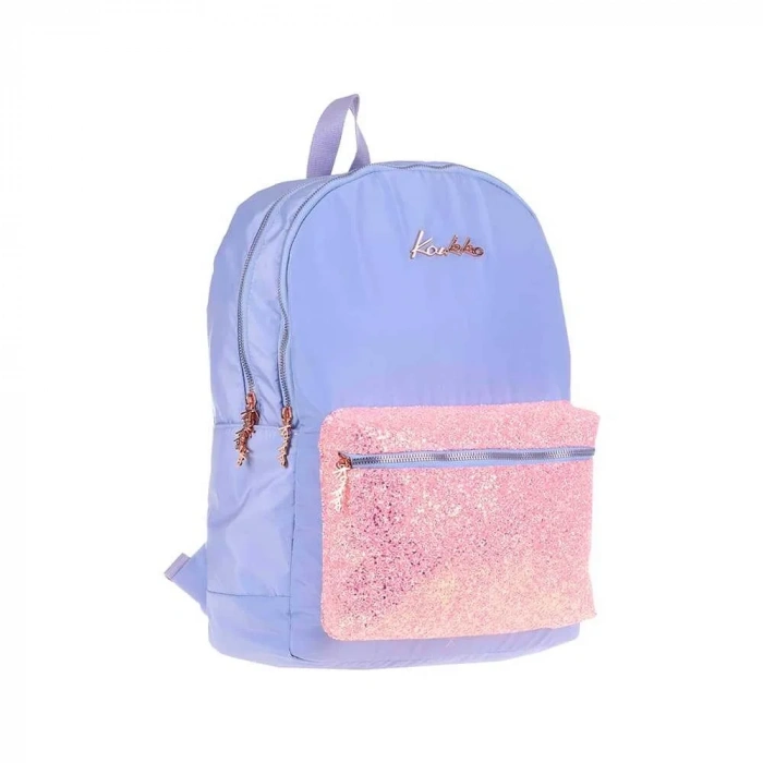 Kaukko Sırt Çantası Bright Taşlı-Floral Mavi