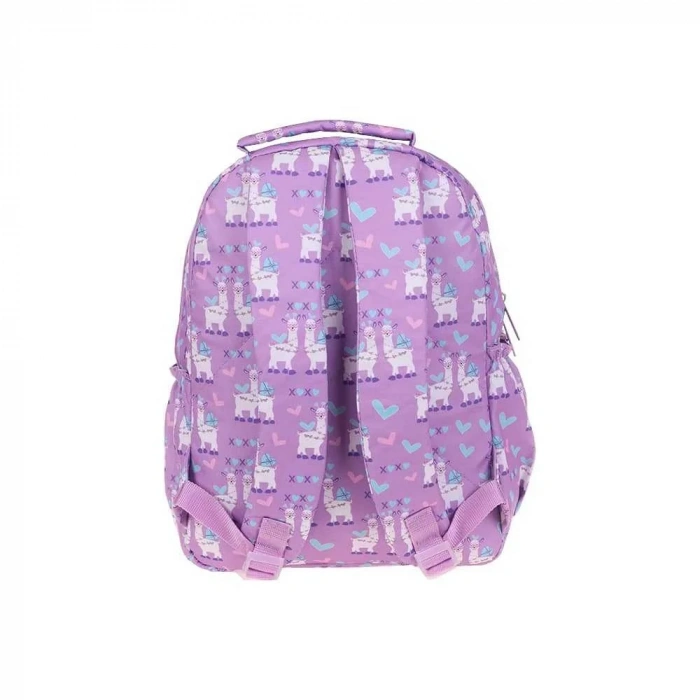 Kaukko Sırt Çantası Kids&Love Aynalı-Taşlı Lama L5093
