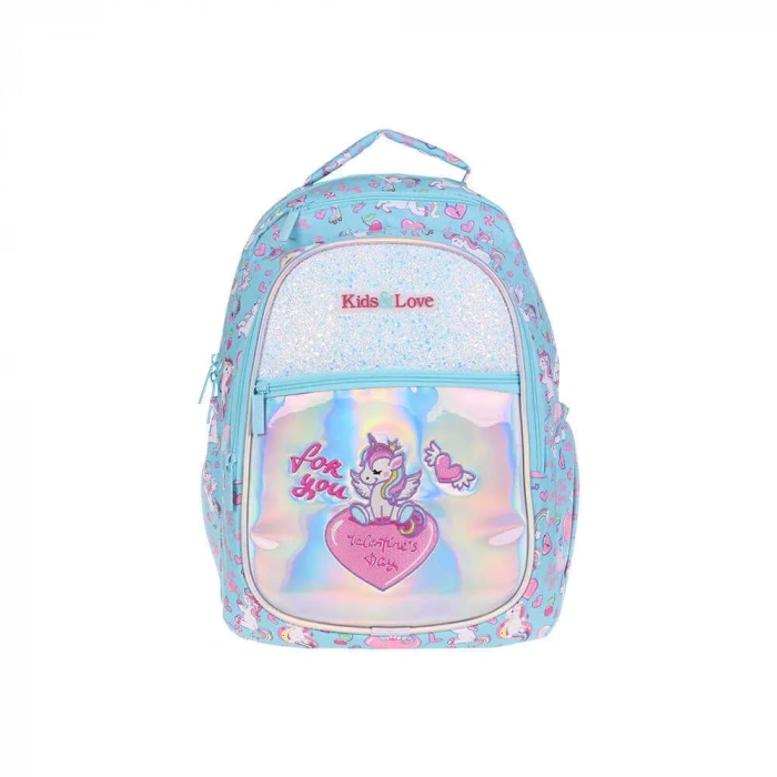 Kaukko Sırt Çantası Kids&Love Unicorn Aynalı-Taşlı