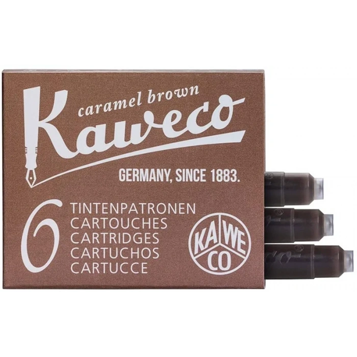 Kaweco Dolma Kalem Kartuşu 6lı KAHVERENGİ
