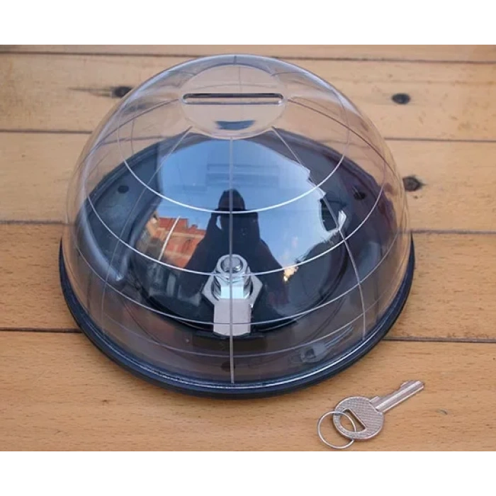 Kaya Plastik Bağış Kutusu Yarım Dünya