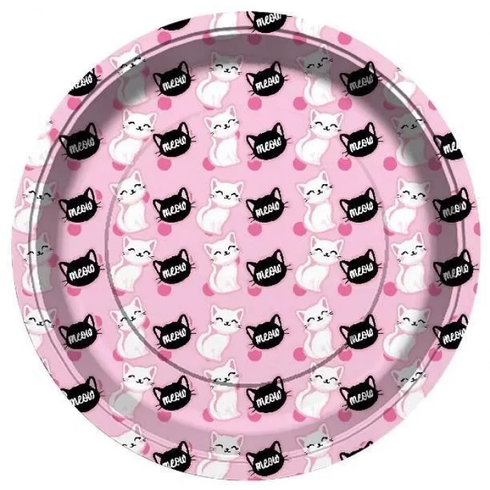 Kedicikler Pembe Tabak 8 Adet