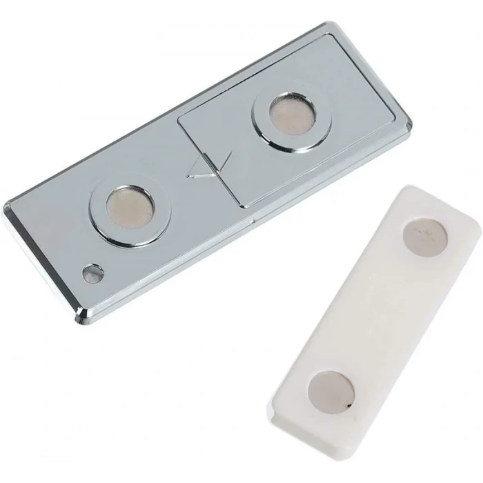 Kejea T-519s Mıknatıslı İsimlik Gümüş - 70x25mm - 25adet