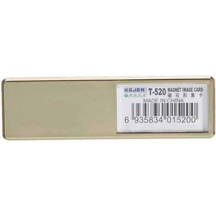 Kejea T-520g Mıknatıslı İsimlik Altın - 78x22mm - 25adet