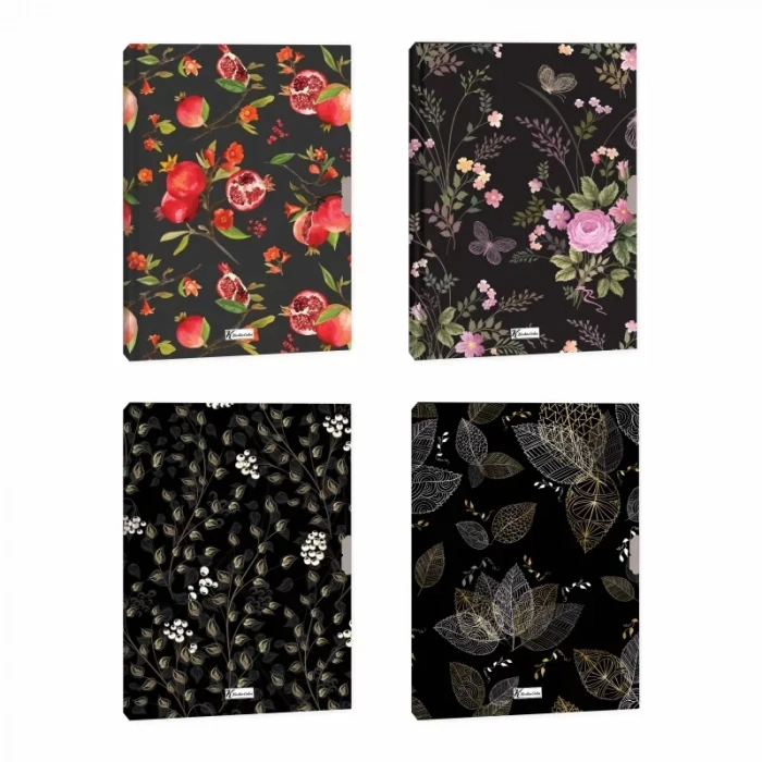 Keskin 14x20 120 Yp Black Kilitli Günlük 310121