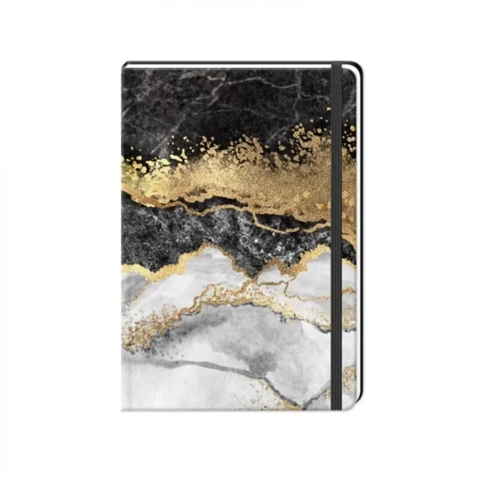Keskin 17x24 Marble Gold 96 Yp Çizg. Last. Defter 415991(ö.fiyat)